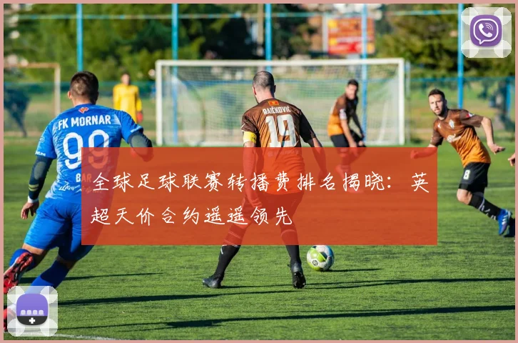 全球足球联赛转播费排名揭晓：英超天价合约遥遥领先