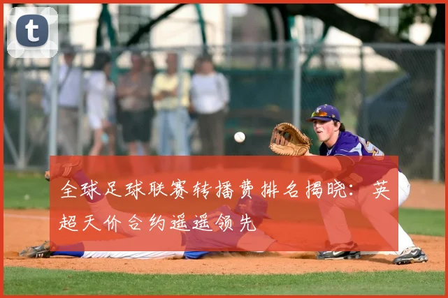 全球足球联赛转播费排名揭晓:英超天价合约遥遥领先